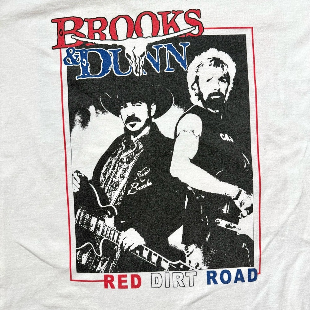 Brooks & Dunn Red Dirt Road T Shirt MED - Picture 3 of 5